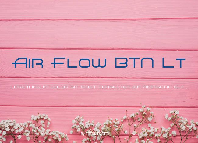 Air Flow BTN Lt example